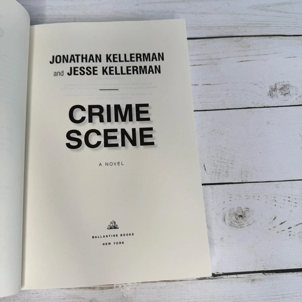 Crime Scene Jonathan Kellerman Jesse Kellerman‎ ARC Advance Reading Copy 2017 PB